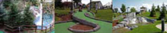 Mini golf course construction